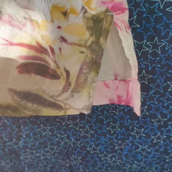 2x Caribbean Joe woman "let Go" Floral shirt button up blouse - Picture 4 of 6